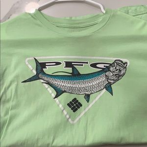 Light Green Columbia short sleeve